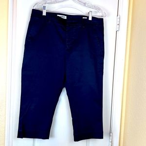 Jill Sander Navy Capri Pants Size 40 (8 US)